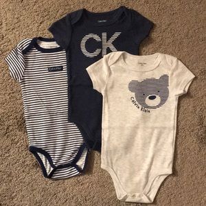 Calvin Klein onesies